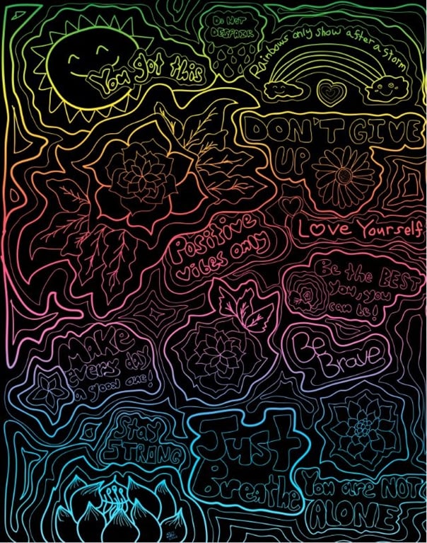 Positivity Poster Project