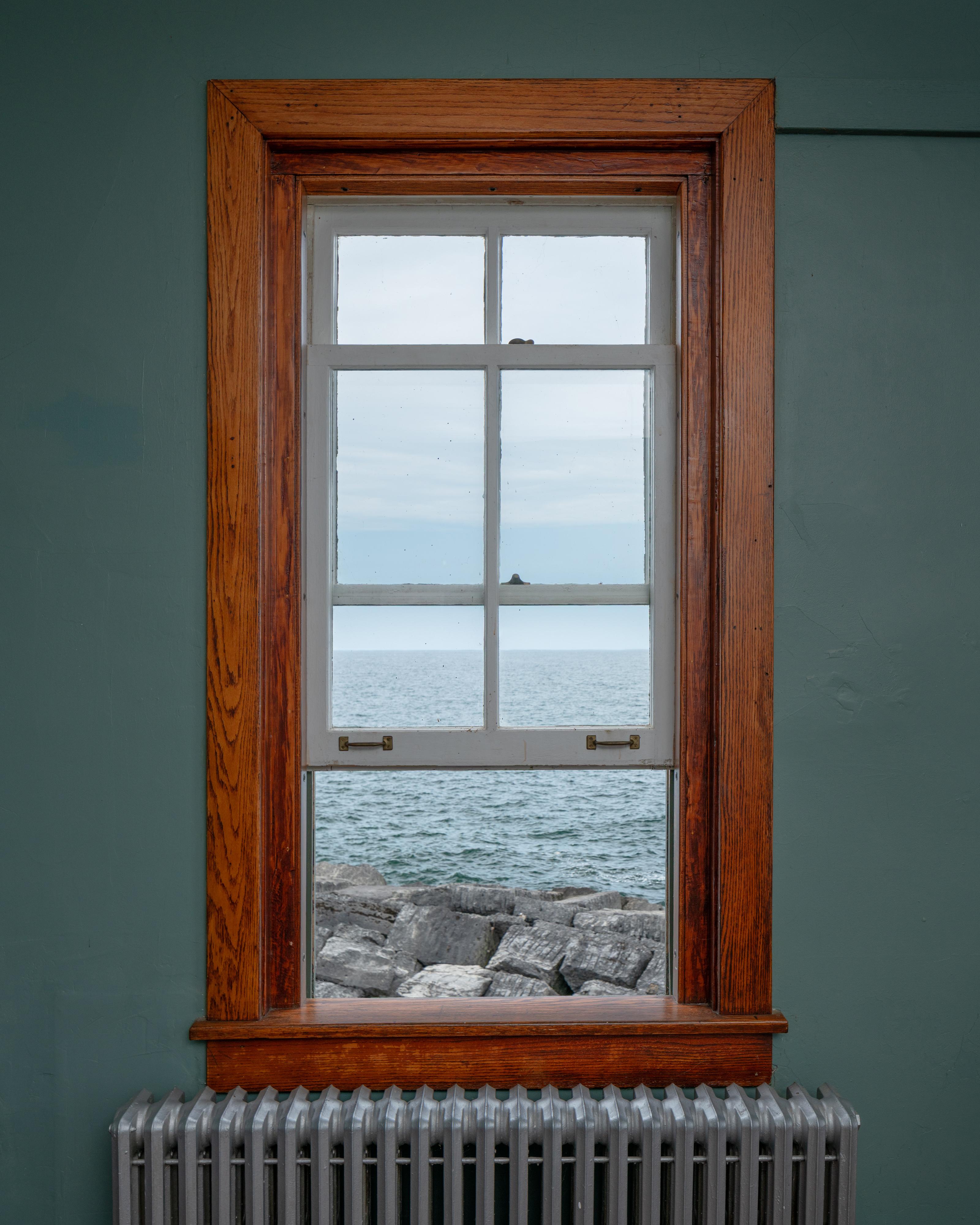 Photograph from the Oswego West Pierhead Lighthouse by Peter Cardone