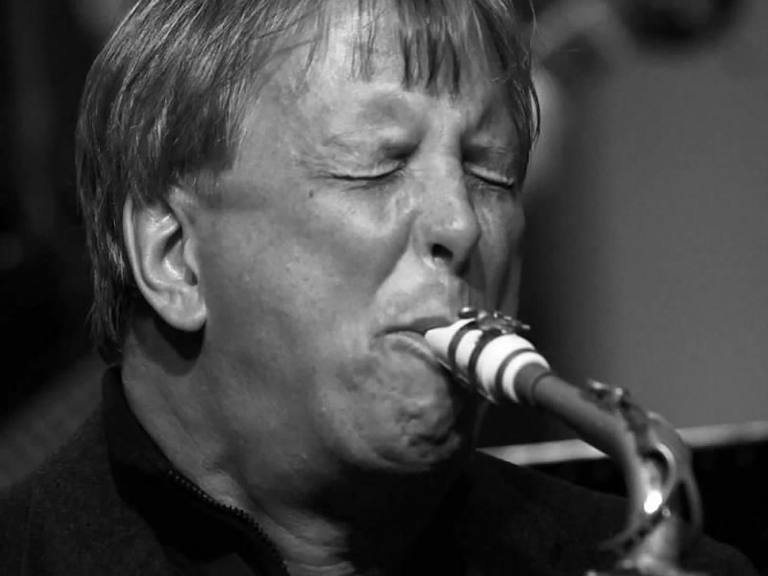 Dick Oatts playing the saxophone