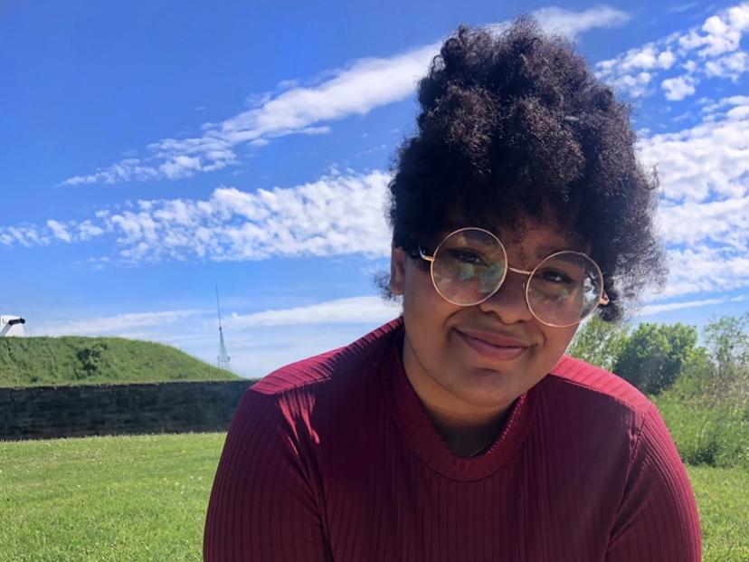 Samisha Elysee earned the Newman Civic Fellowship for initiatives like the Black Excellence Tour and other ways of improving lives for the Oswego family