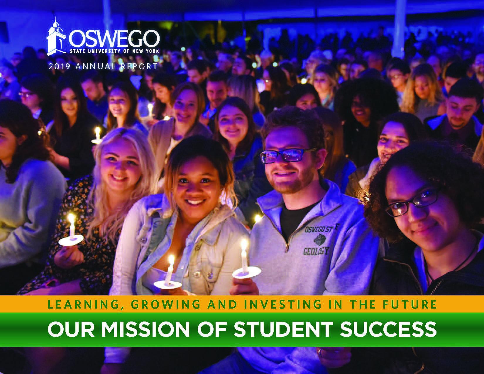 Annual Report highlights mission of student success SUNY Oswego news