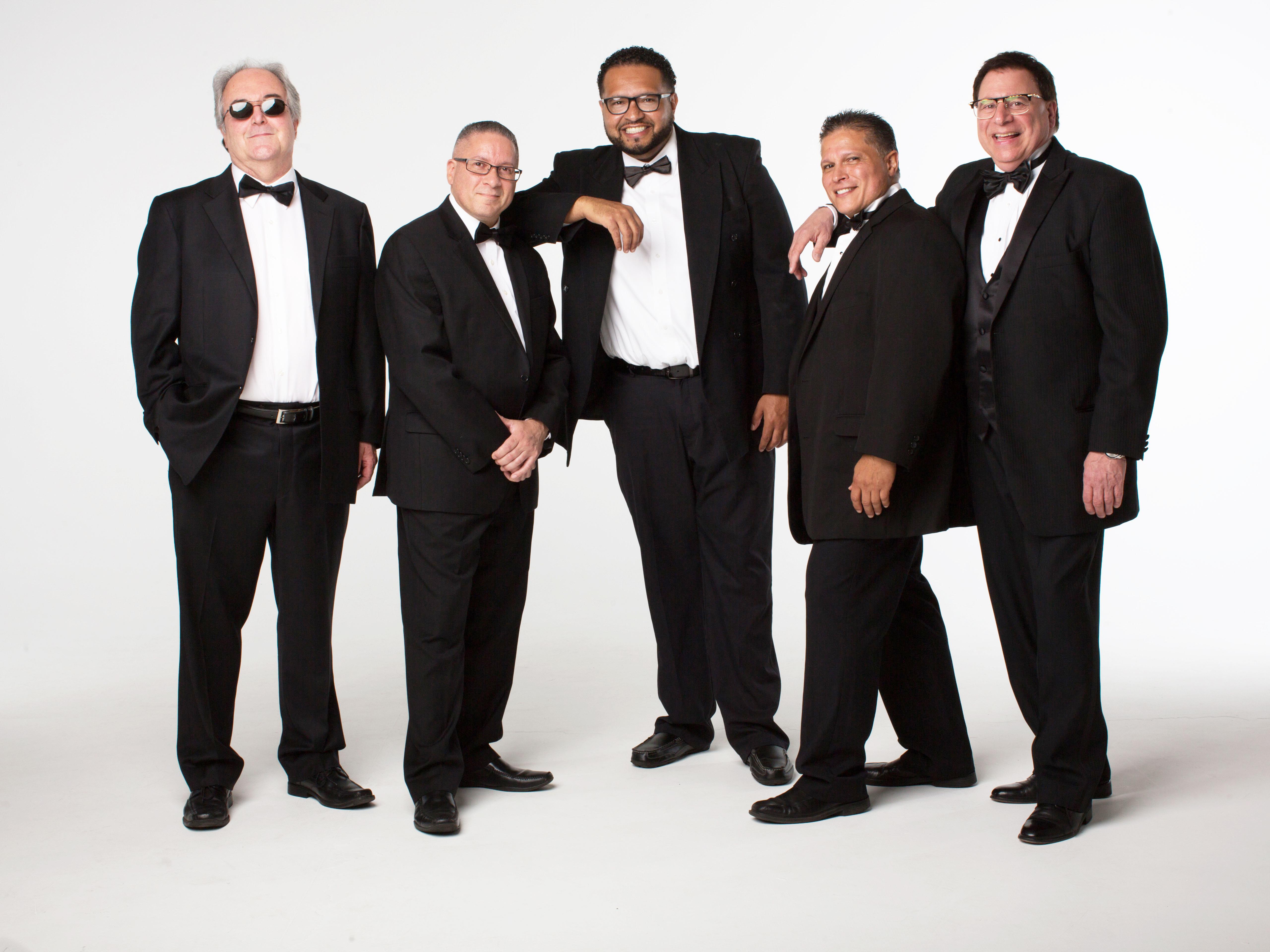 Photo of the Mambo Kings quartet, who play Latin jazz