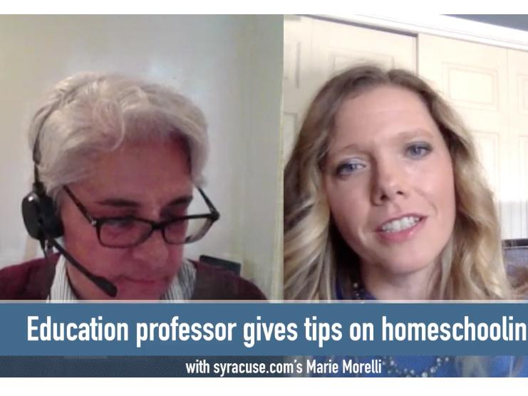 Doreen Mazzye speaks with Syracuse.com's Marie Morelli about teaching children at home