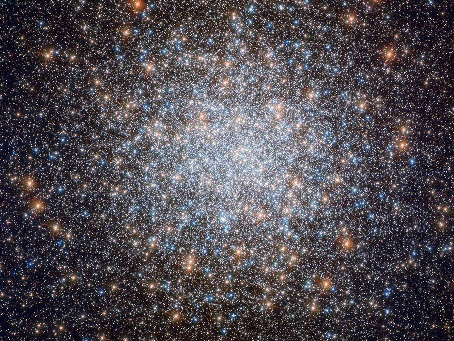 Image of a cloud cluster of Messier-3