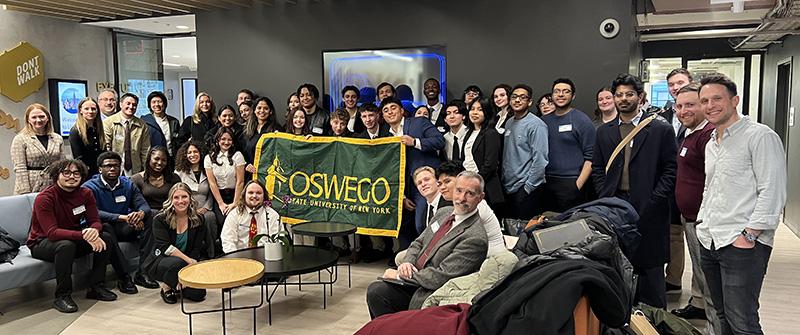 Students and alumni celebrate the success of NYC Career Connections