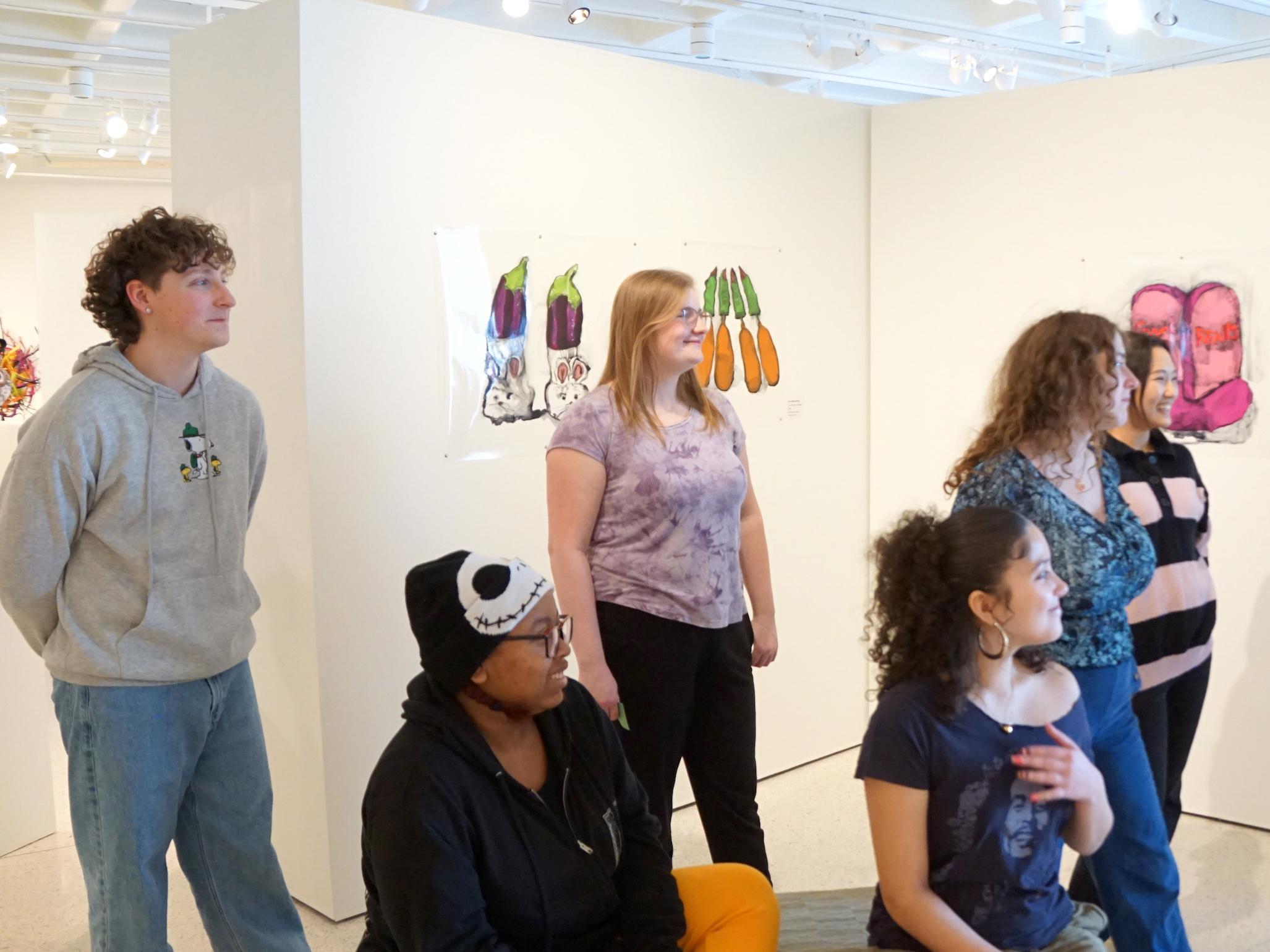 Rehearsal image from "Performing Art" (photo by Jude DiBiase)