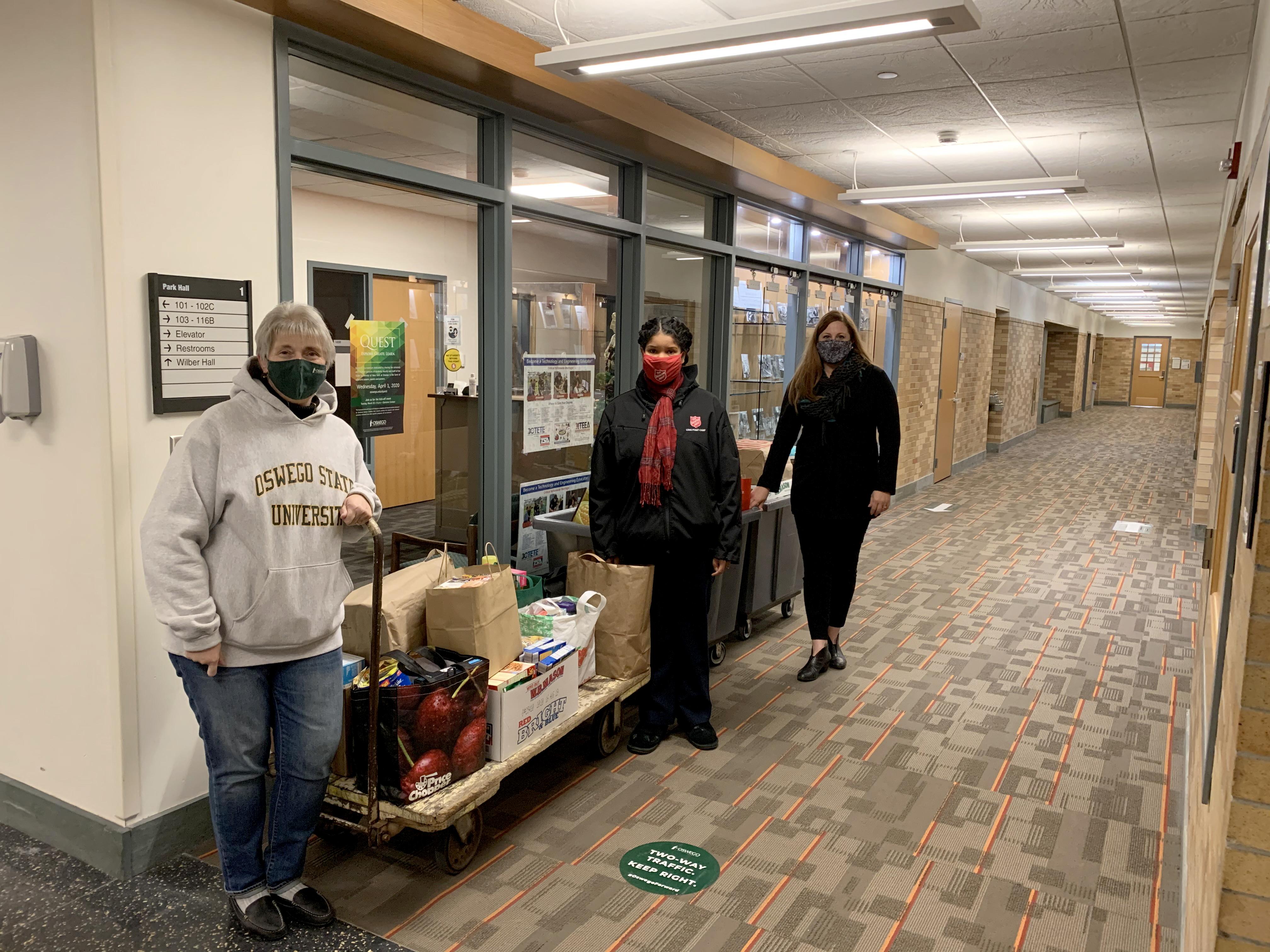 SUNY Oswego's SEFA campaign supports community causes include the Salvation Army and United Way