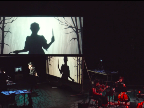 Previous performance of "The 4th Witch," courtesy of the Manual Cinema website