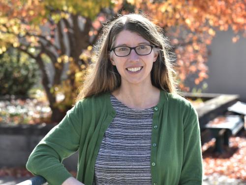 Political science faculty member Allison Rank has earned a prestigious national civic engagement fellowship