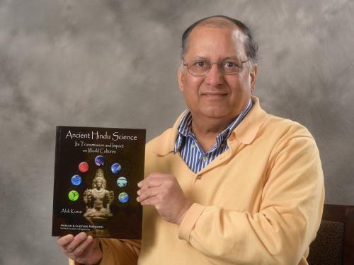 Alok Kumar with new book on Hindu historical influence on science
