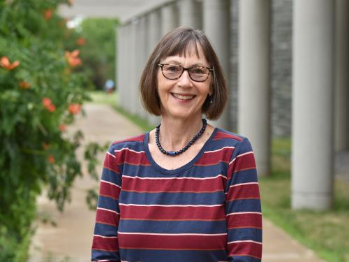 Barbara St. Michel of Campus Life earned a Chancellor's Award for Excellence in Professional Service
