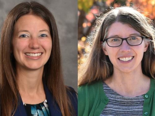 Two SUNY Oswego faculty members –- Andrea Pagano and Allison Rank –- have earned the prestigious SUNY Chancellor’s Award for Excellence in Teaching.