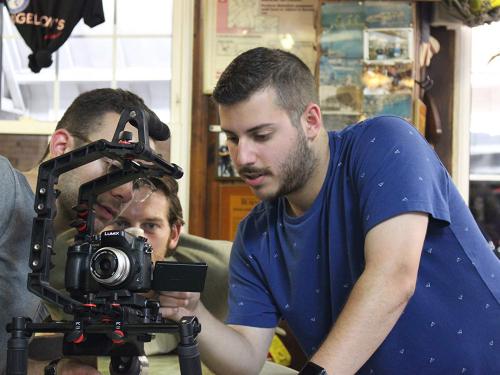 Three Oswego graduates -- Andrew Nimetz, Derrick Benton and Victoria Diana -- were among the grand prize winners who each received $40,000 to bring their scripts to life through the CNY Short Film Competition