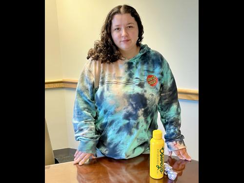 Jordyn Enrile is an information science major who transferred from Onondaga Community College.