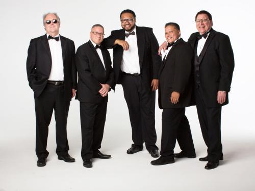 Photo of the Mambo Kings quartet, who play Latin jazz