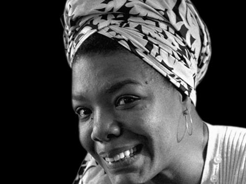 Poet, memoirist and civil rights activist Maya Angelou