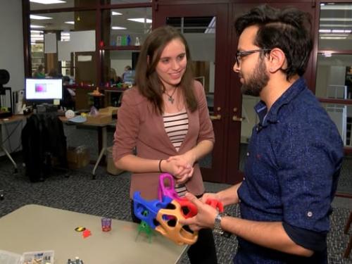 Makerspace in SUNY Oswego's Penfield Library