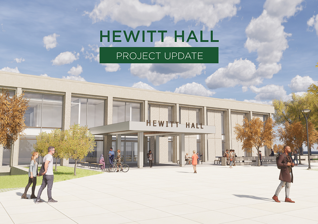 Hewitt renovations support graphic design opportunities