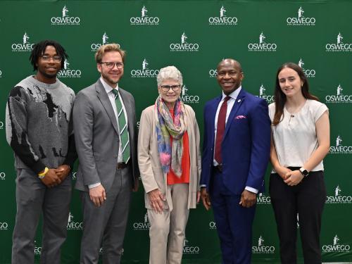 SUNY Oswego provided a record number of donor-funded scholarships –- 900 -– in the 2024-25 academic year, with support continuing to trend upward. 