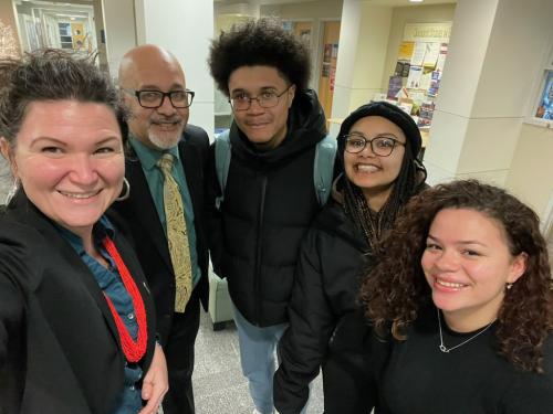 SUNY Oswego enjoyed a visit from Ricardo Nazario y Colón, a well-respected Nuyorican poet and the Senior Vice Chancellor of Diversity, Equity and Inclusion/Chief Diversity Officer for the SUNY System