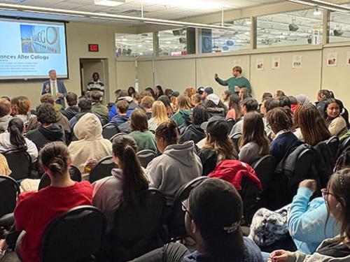 A surge of student interest turned last month's “Adulting Your Wallet” into one of the semester’s most in-demand career readiness events, and highlighted the impact that alumni can make on students’ development.