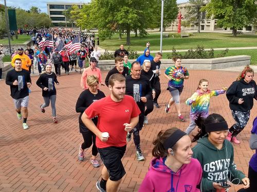 Runners take part in Stride of SAVE Lives