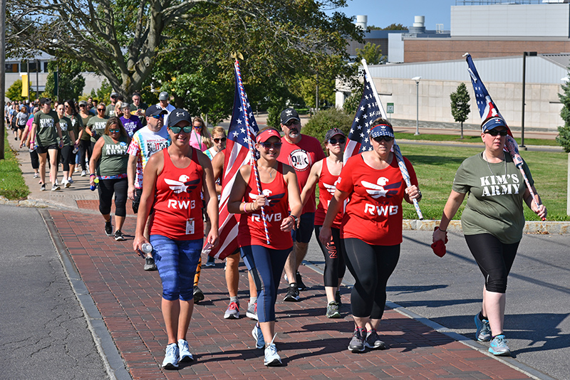 Team RWB leads Stride to SAVE Lives suicide awareness and prevention walk