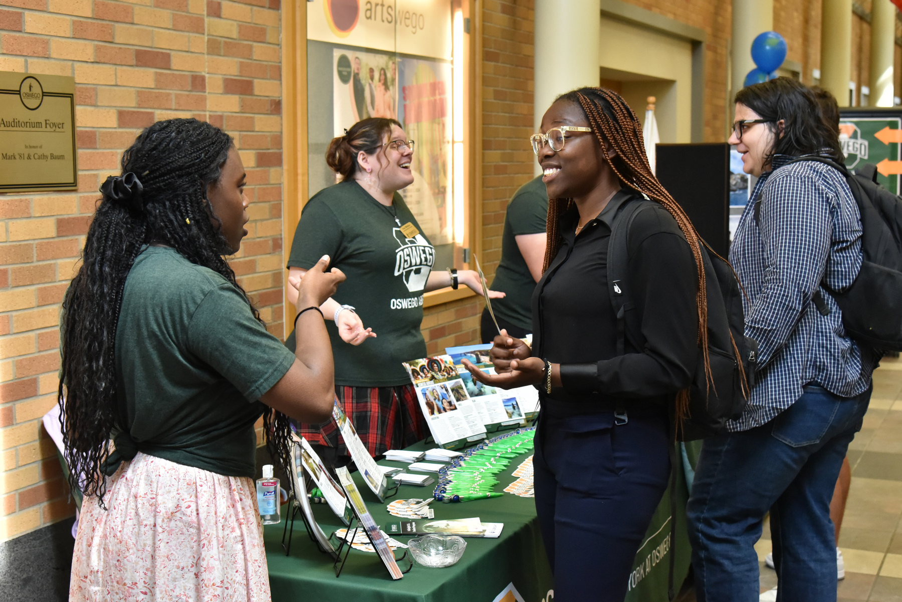 A Study Abroad Fair, held Sept. 17 and hosted by the Office for International Education and Programs, shares information to students about studying abroad and culture around the world. 