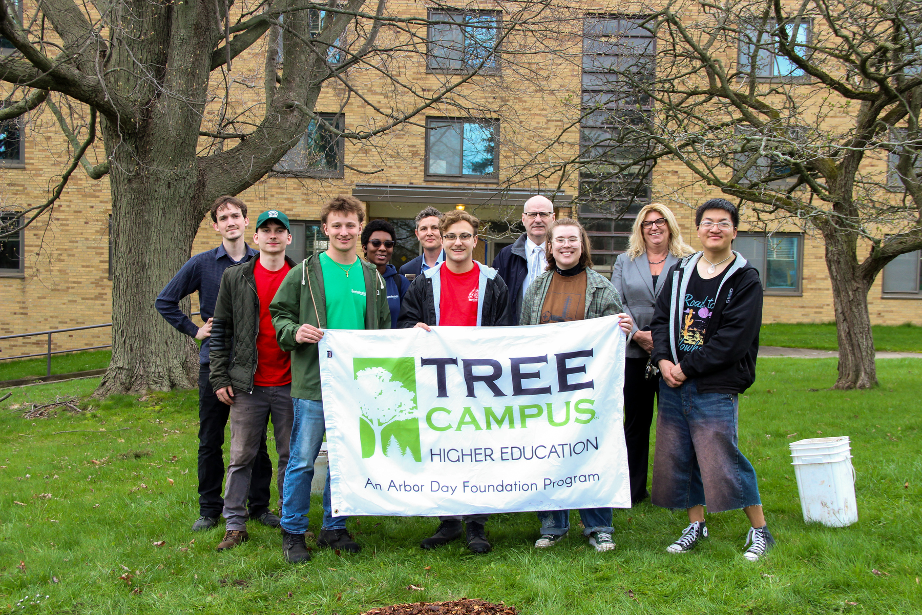 Earlier in spring, the Office of Sustainability hosted an Arbor Day Celebration that included planting two new trees in the Centennial Arboretum located near the intersection of Washington Boulevard and Sheldon Avenue. The event commemorated the university’s second consecutive year of recognition as a Tree Campus USA. 
