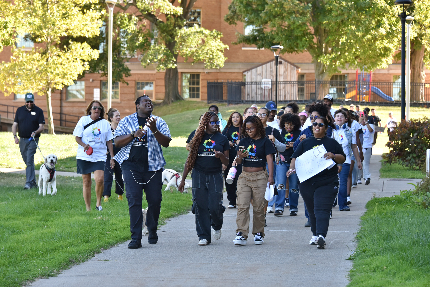 The ALANA (African, Latino, Asian and Native American) International Day of Peace Walk was held Sept. 20 as an integral part of the Multicultural Leadership Conference which ran September 20 to 27. The 2025 conference theme was Becoming the Best You. 