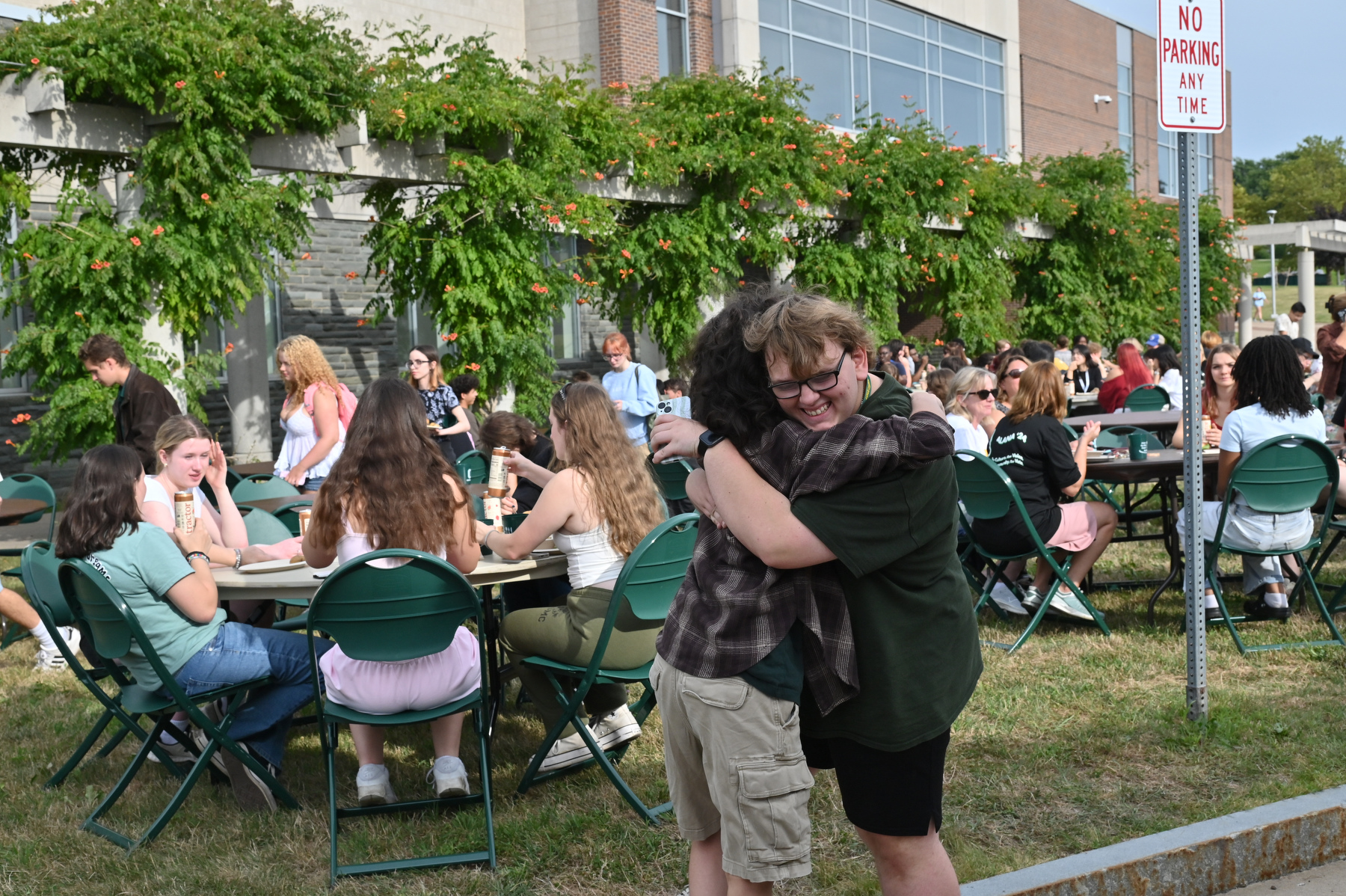 Members of the Laker family had the opportunity to connect or reconnect at the Opening Picnic.