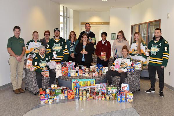 Food and Toy Drive Photo